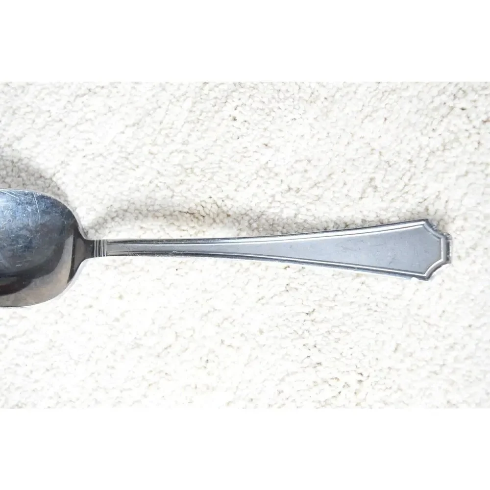 Wallace Stainless Flatware Arlington Place/Oval Soup Spoon 7 3/4 inches